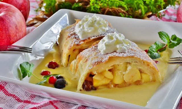 Strudel de manzana